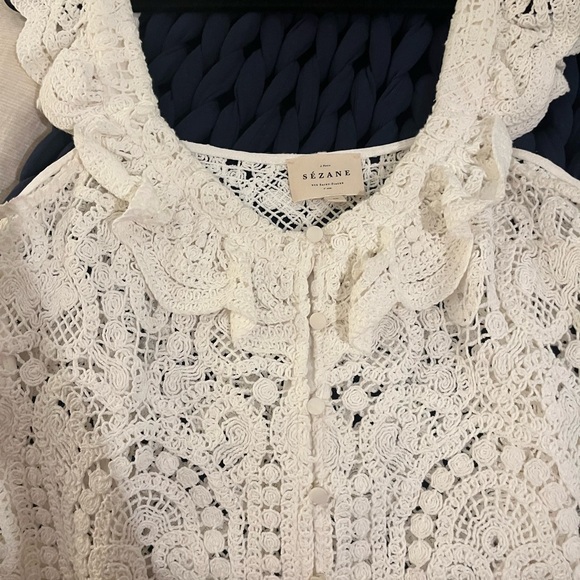 Sezane Dita Blouse - 40 - Picture 6 of 8